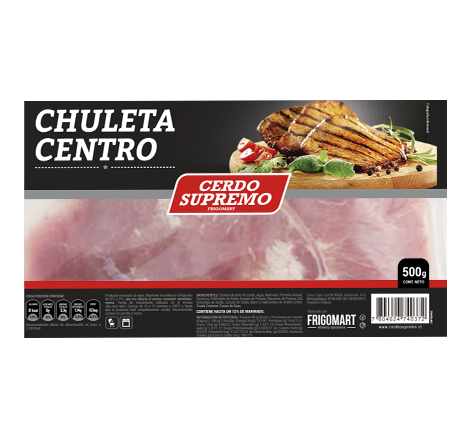 Chuleta de Centro 500gr